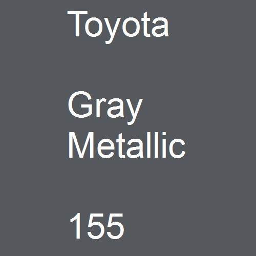 Toyota, Gray Metallic, 155.